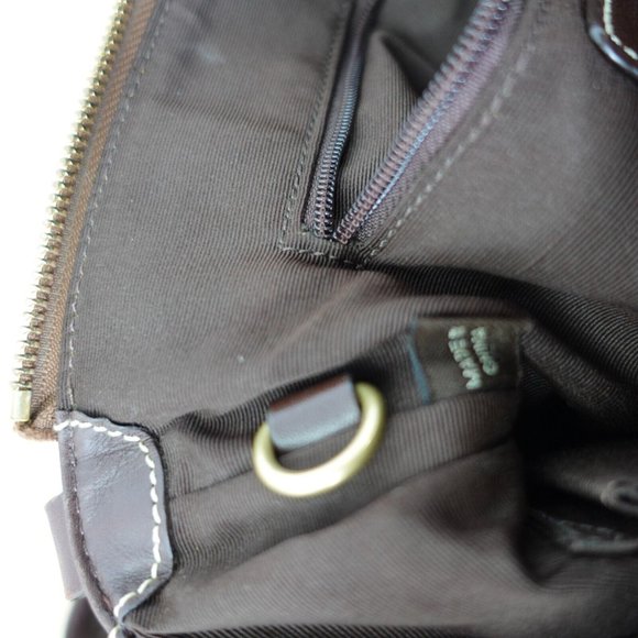 Coach Bag Womens Brown Crossbody Shoulder Purse Designer Monogram Logo Signature - Picture 14 of 16